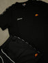 Ellesse tshirt set for man אלס חולצה טישרט בצבע שחור